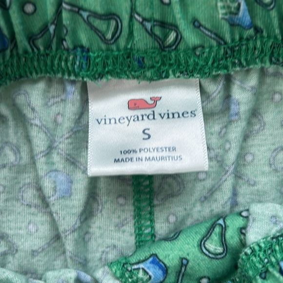 Vineyard Vines Boys LAX Lacrosse Pajamas Pants Size Small - Picture 3 of 4